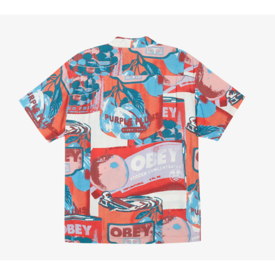 OBEY FRUIT CANS SS SHIRT