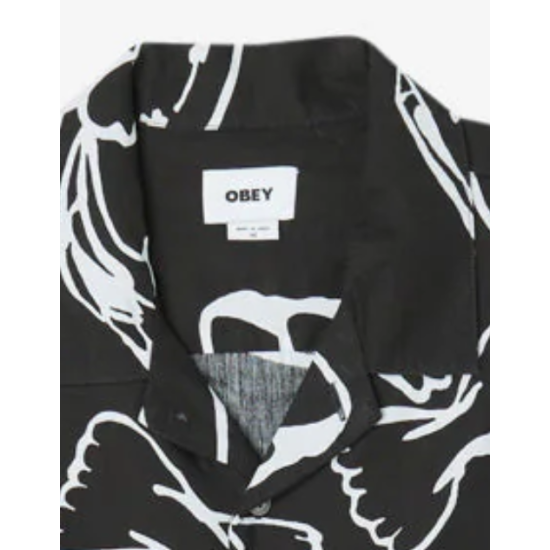 ΟΒΕΥ STILL LIFE SS SHIRT BLACK