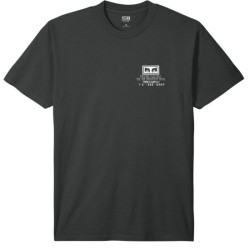 OBEY TWISTED PLEASURE PIGMENT T-SHIRT PIGMENT VINTAGE BLACK