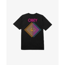 OBEY DOUBLE VISION CLASSIC T-SHIRT black