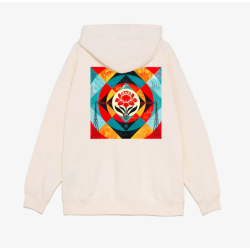 Obey Geometric Power Canvas Μπεζ