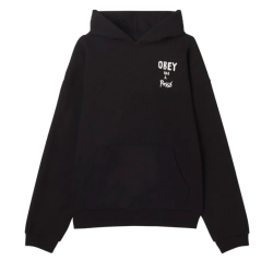 Obey Posse Extra Heavy Ηoodie Μαύρο