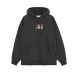 Obey Tv Hoodie Μαύρο