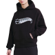 Pegador Carrs Boxy Hoodie Washed Μαύρο