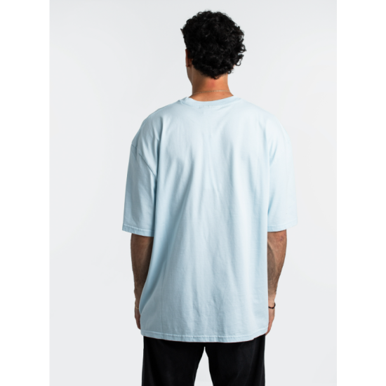Pegador Crystal Oversized Tee Men's T-Shirt light blue