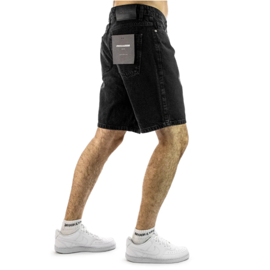 Pegador Earl Jeans Shorts Men's short jeans black