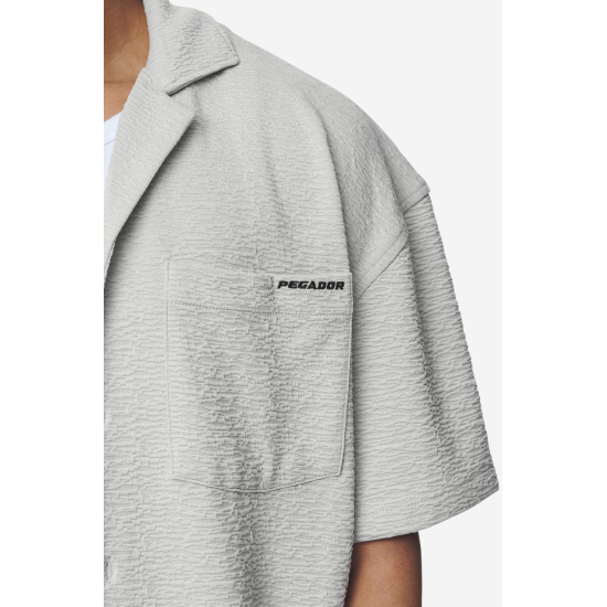 Pegador Acado Summer Shirt Pearl Grey Γκρι