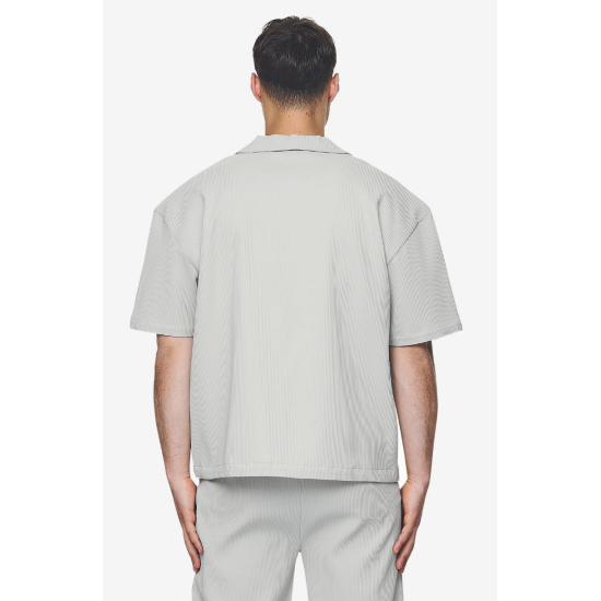 Pegador Troy Plissee Summer Shirt Pearl Grey Μπεζ