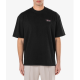 PEGADOR Carillo Oversized Tee Washed Black Μαύρο