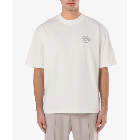 Pegador Bucklin Oversized Tee Washed Warm White Άσπρο