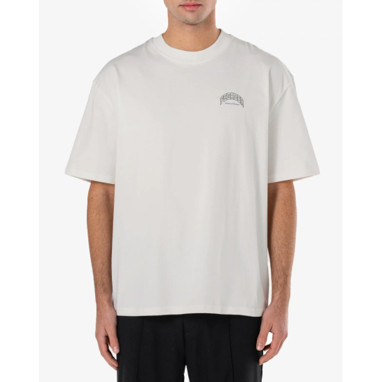 Pegador Crego Oversized Tee Washed Warm White Άσπρο