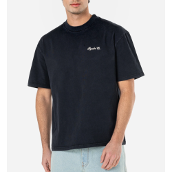 PEGADOR DALZEL OVERSIZED TEE VINTAGE BLACK Μαύρο