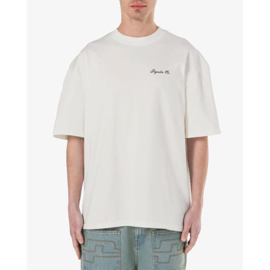 Pegador Polion Oversized Tee Washed Warm White Μπεζ