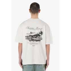 Pegador Polion Oversized Tee Washed Warm White Μπεζ