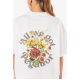 Pegador Rita Oversized Tee Washed Warm White  Άσπρο