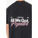 PEGADOR Colfa Oversized Tee Μαύρο