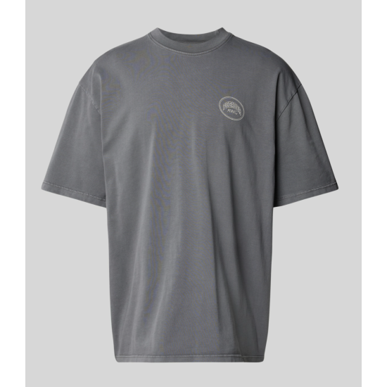 Pegador Symen Oversized Tee Μαύρο Γκρι