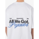 Pegador Colfa Oversized Tee White Άσπρο