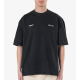 Pegador Brooke Oversized Tee Washed Dark Stone Μαύρο