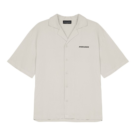 Pegador Logo Shortsleeve Shirt Μπέζ