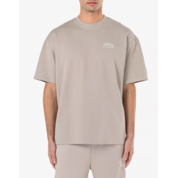 Pegador Carvelo Oversized Tee Washed Dark Stone Μπεζ