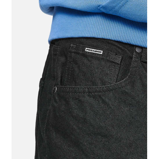 Pegador Baltra Baggy Jeans Deep Black Μαύρο