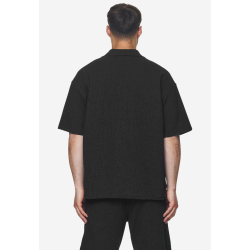 Pegador Libco Structured Knit Shirt Μαύρο