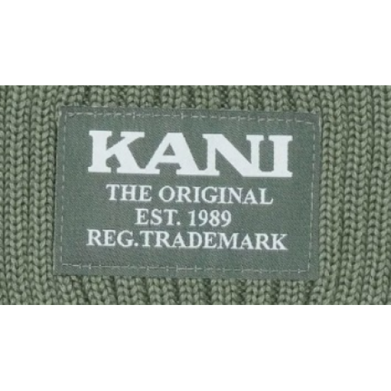 KARL KANI WOVEN RETRO CLASSIC BEANIE Πράσινο
