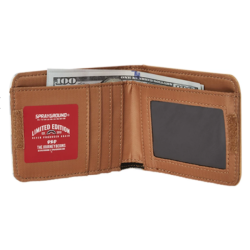 SPRAYGROUND HENNY RACEWAY CREAM WALLET
