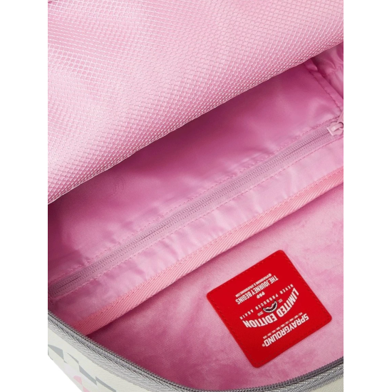 SPRAYGROUND CREAM CHECK SHARK CENTRAL DLXSV BACKPACK - MULTI Άσπρο