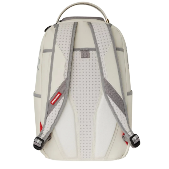 SPRAYGROUND CREAM CHECK SHARK CENTRAL DLXSV BACKPACK - MULTI Άσπρο