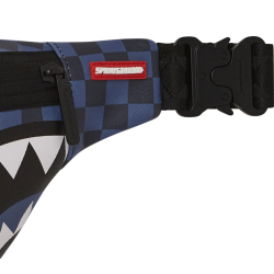 SPRAYGROUND MIDNIGHT SHARKS IN PARIS SAVVY CROSSBODY BAG Μπλε