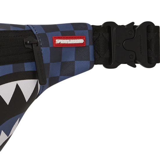 SPRAYGROUND MIDNIGHT SHARKS IN PARIS SAVVY CROSSBODY BAG Μπλε