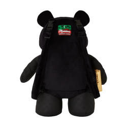 SPRAYGROUND GLOBAL MOGUL BILLIONAIRE BEAR BACKPACK Μαύρο