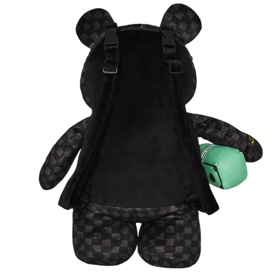 SPRAYGROUND SLIME TAKEOVER MONEYBEAR BACKPACK Μαύρο