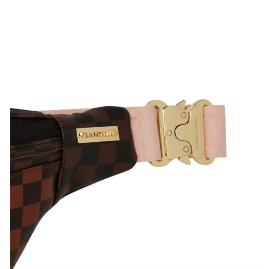 SPRAYGROUND BOUJEE STRAP SAVVY CROSSBODY Καφέ
