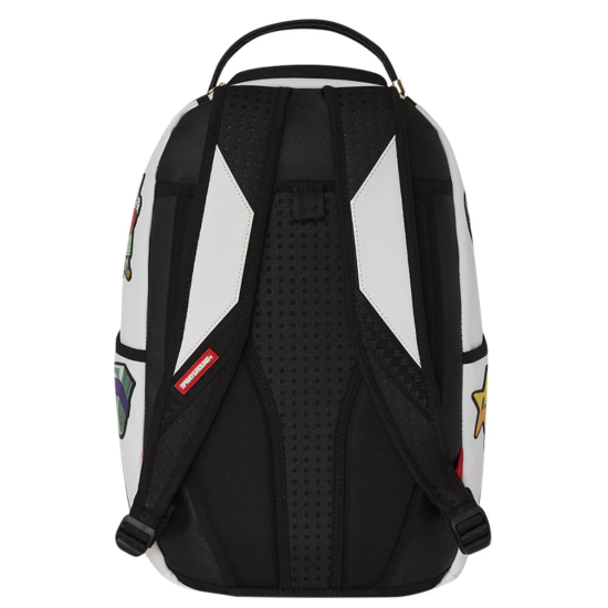 SPRAYGROUND PARIS PATCH CHECK DLXSV BACKPACK Άσπρο