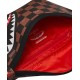 Sprayground Peeking Character Check Savvy Crossbody Καφέ