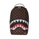 SPRAYGROUND PEEKING CHARACTER CHECK DLXR BACKPACK Καφέ