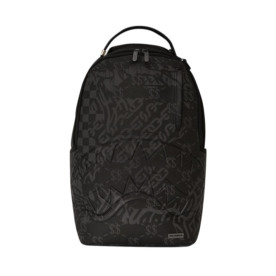 SPRAYGROUND 3AM CHECK PATTERN DLX BACKPACK Μαύρο