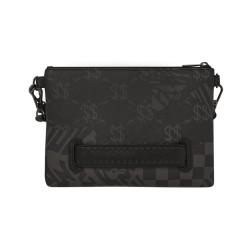 Sprayground 3AM Check Crossover Clutch Μαύρο