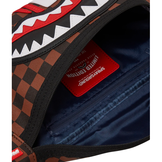 SPRAYGROUND MACHINE FRANÇAISE SAVVY CROSSBODY Καφέ