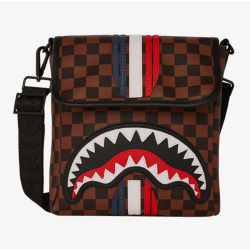 SPRAYGROUND Machine Francaise Messenger Sling Καφέ