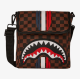 SPRAYGROUND Machine Francaise Messenger Sling Καφέ