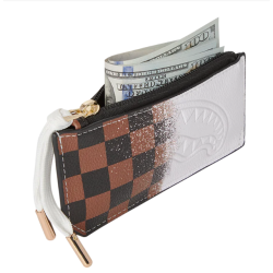Sprayground Shark Spritz Zip Pouch Wallet