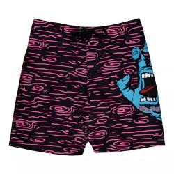 SANTA CRUZ Men Screaming Hand Boardshort Μαύρο