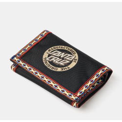 Santa Cruz Carved MFG Wallet Μαύρο