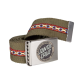 Santa Cruz Carved MFG Web Belt Λαδί