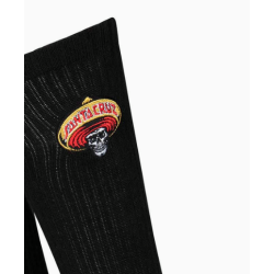 Santa Cruz Guzman Skull Socks Μαύρο