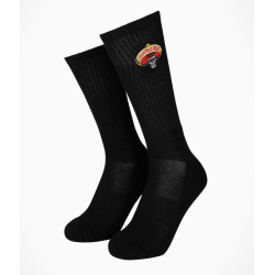 Santa Cruz Guzman Skull Socks Μαύρο